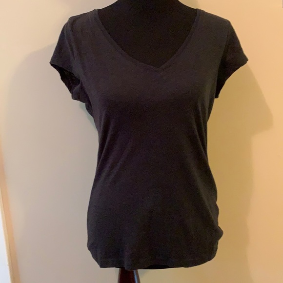 Aeropostale Tops - Solid Black V Neck Tee